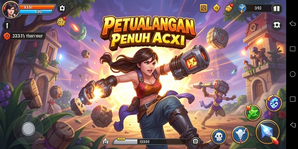 Tampilan menakjubkan dari gameplay <strong>333I</strong> yang seru dan mengasyikkan.