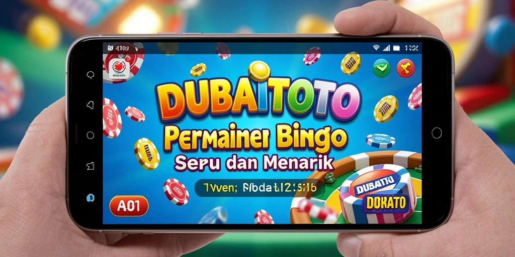 Screenshot gameplay DUBAITOTO menunjukkan suasana permainan Bingo yang seru.