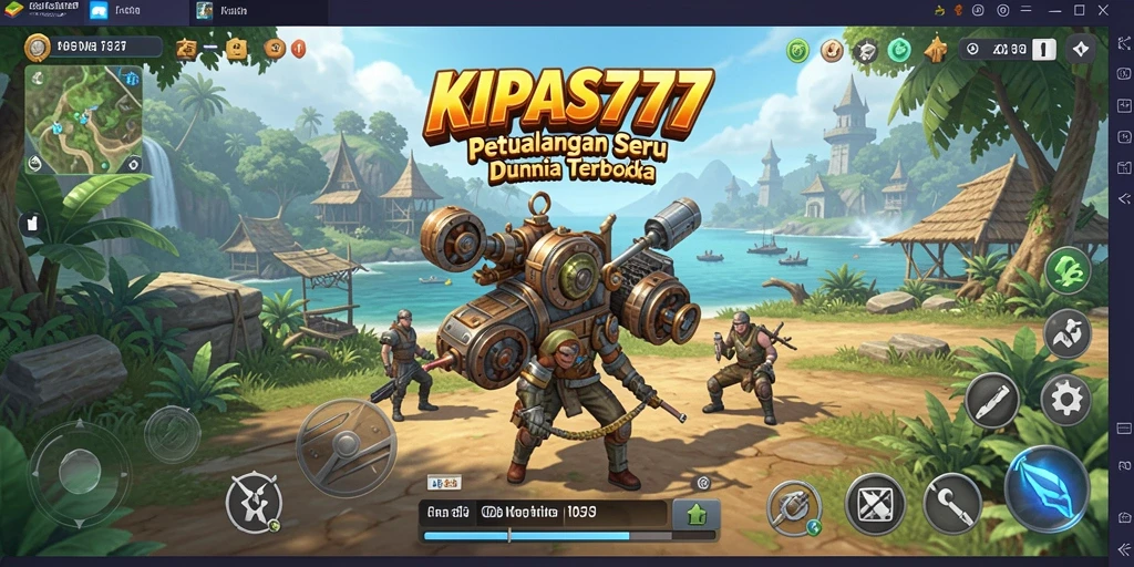 Tampilan menarik dari gameplay KIPAS777 yang seru dan dinamis.