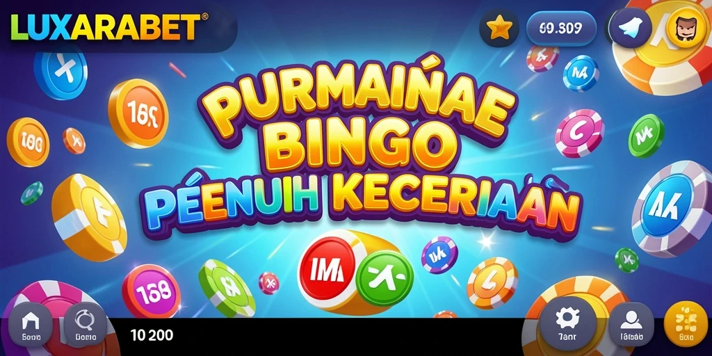 Screenshot gameplay LUXARABET yang menampilkan suasana penuh keceriaan Bingo.