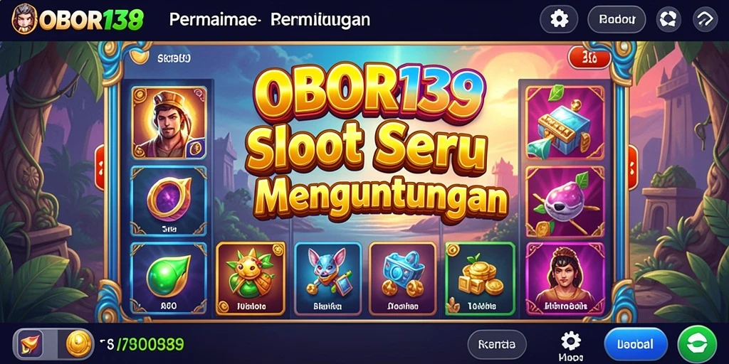 Screenshot dari gameplay OBOR138 yang menarik dan interaktif.