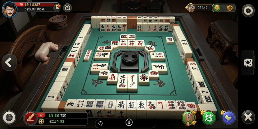 Tampilan gameplay Mahjong yang menarik dan mengasyikkan di OKJK.
