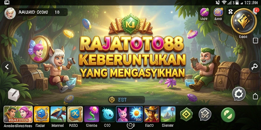 Tampilan gameplay RAJATOTO88 yang menarik dan seru.