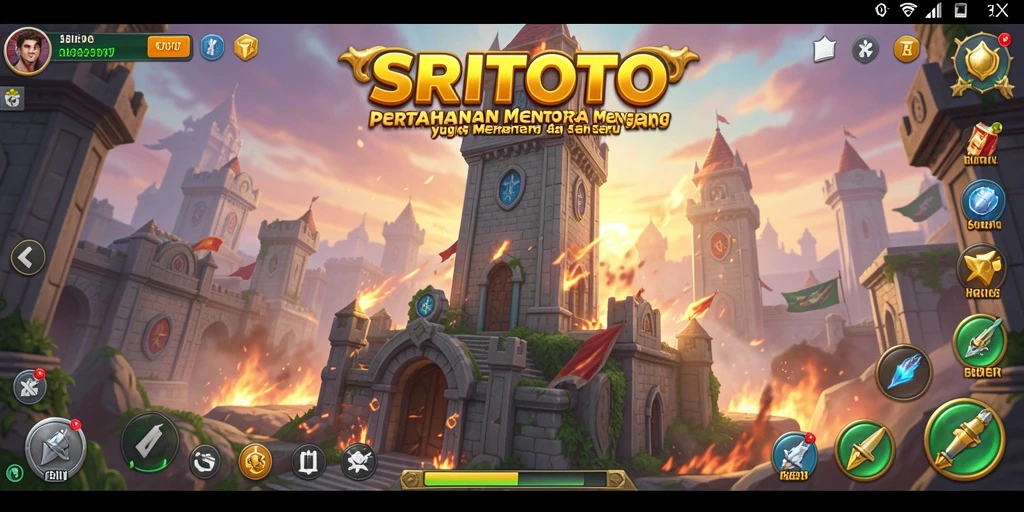 Gameplay menara yang intens dan strategi mendebarkan.