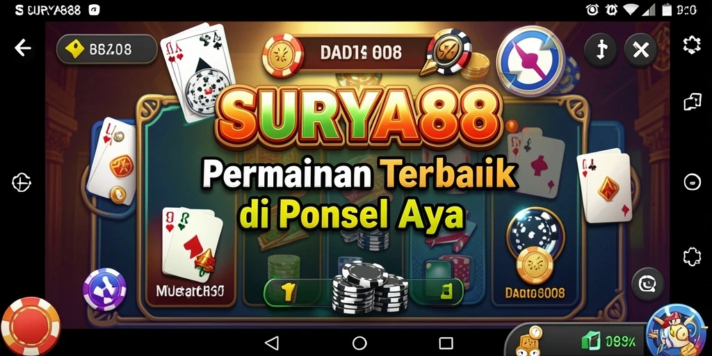 Tampilan gameplay SURYA88 yang seru dan interaktif.